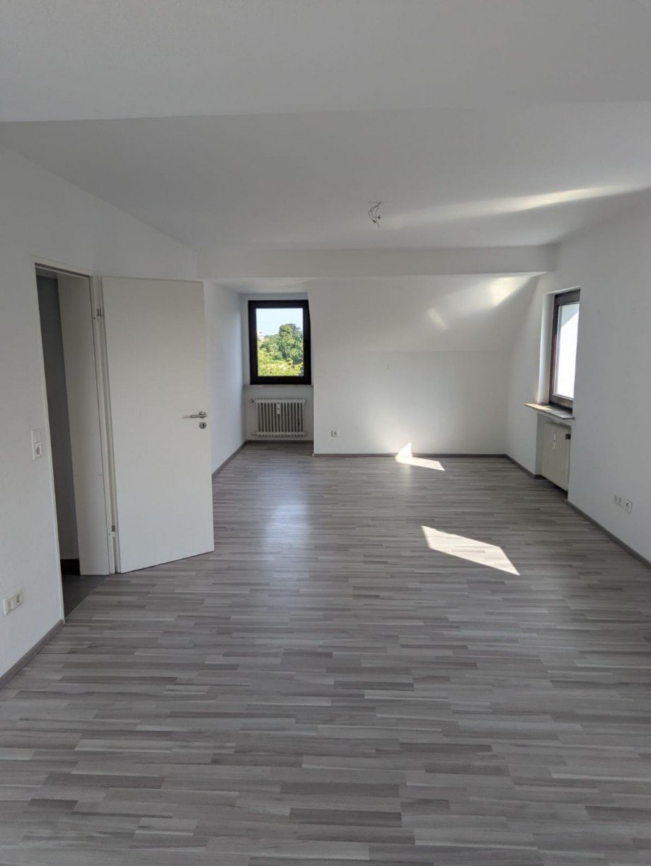 Wohnzimmer Dachgeschosswohnung Hattingen